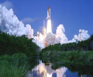 yapboz Uzay mekiği launch
